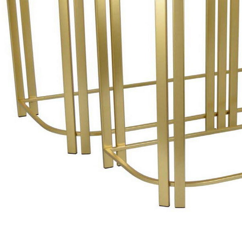 Maysaa Marble Top Nesting Tables
