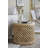 Dorsay Glass Top End Table