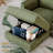 14 Seat Corduroy Convertible Modular Sectional Sofa With Storage, 12 Back Cushion 12 Throw Pillow-417269816