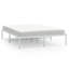Metal Bed Frame White-1294248281