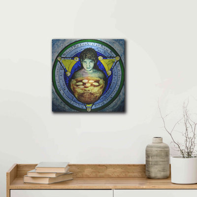 'Shiva' by Rita Shimelfarb, Metal Wall Art,