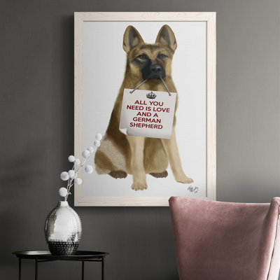 Gerie " Love And German Shepherd "
