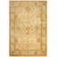 Oushak Oriental Hand-Knotted Wool Ivory Area Rug-1306264636