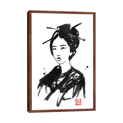 Geisha II by Péchane - Print on Canvas