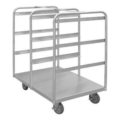 Quintanilla 26'' W Stainless Steel Storage Rack with Wheels