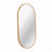 20 X 33 Inch Metal Oval  Mirror