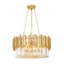 Lustre tambour en cristal 9 lumières Ejvind