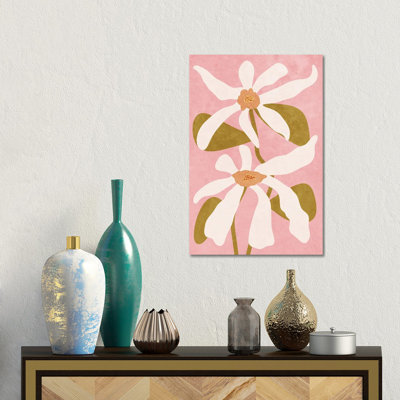 Abstract Flowers I by Raissa Oltmanns - Gallery-Wrapped Canvas Giclée on Canvas