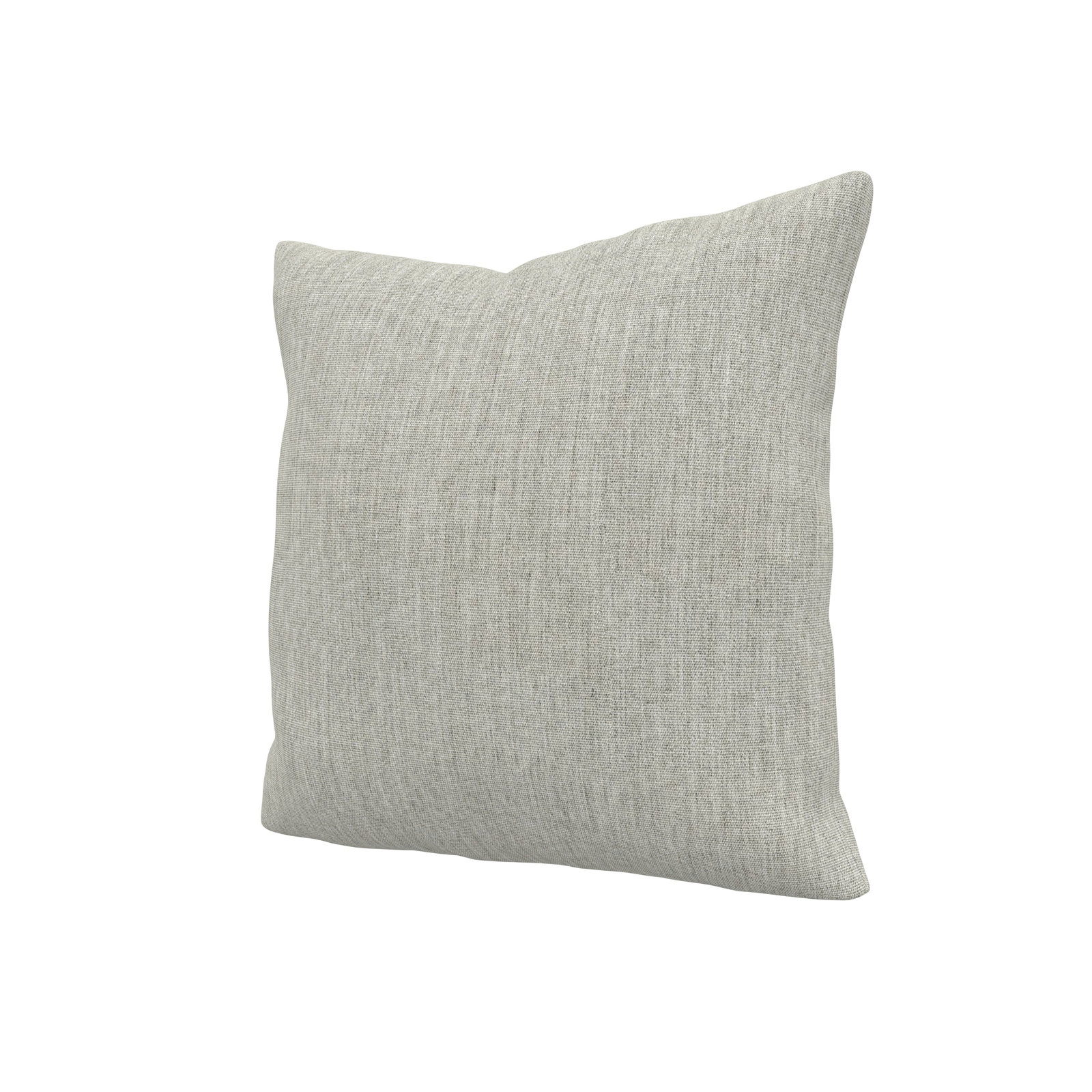Sunbrella® Throw Pillow, Square 18", Canvas Granite Sunbrella® Canvas