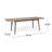 Outdoor Acacia Wood Expandable Dining Table