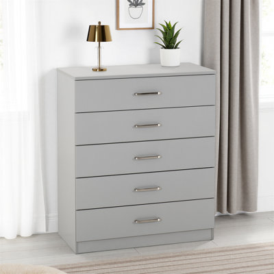 Sumrah 75cm W 5 - Drawer Chest of Drawers