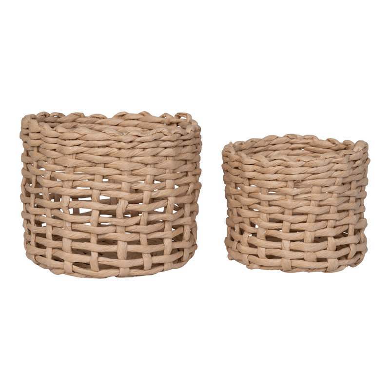 Bay Isle Home Allysun Paper Decorative Basket