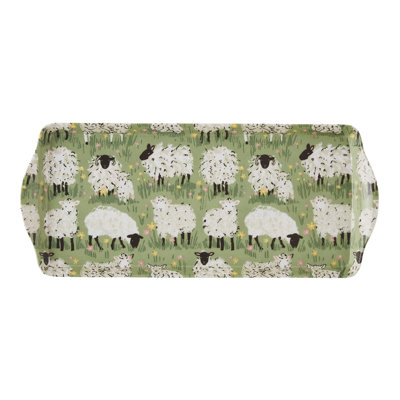 Woolly Sheep Melamine Tray