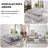 Ericah 115.8" W Chenille Upholstered Modular Sectional with Ottoman-659558738