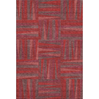 Premium Machine Washable Collett AMF1012 Squares Rug