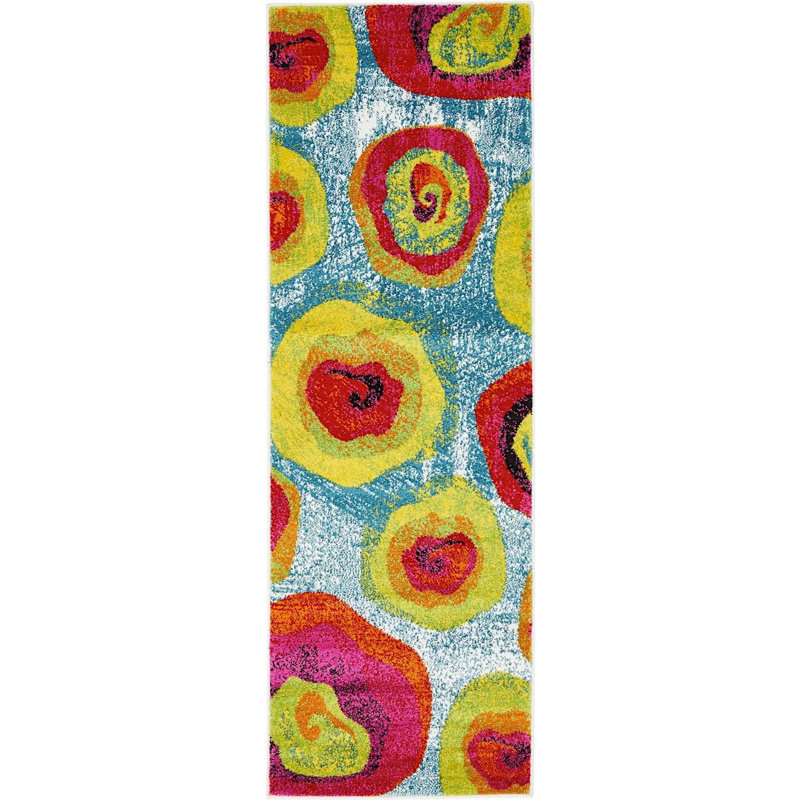 Tanguay Abstract Indoor Rug, Runner 2' x 6'