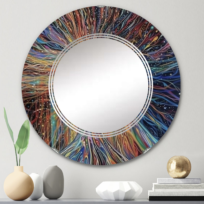 Miroir mural sans cadre Wobana, 24 po x 24 po