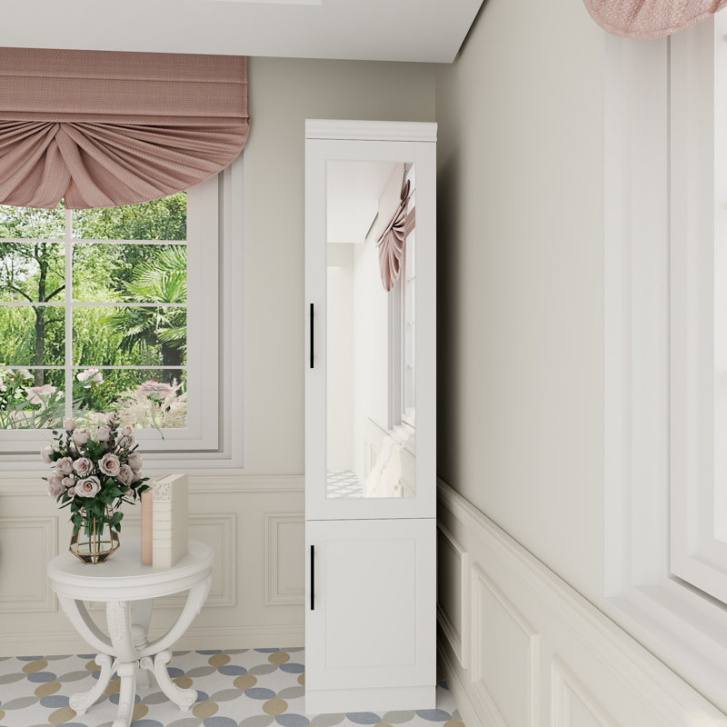 Armoire-penderie avec miroir