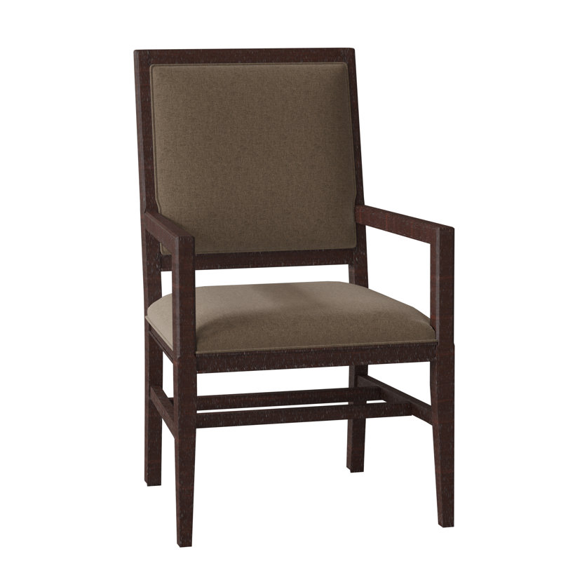 Brady Upholstered Arm Chair, 9953 Loden, Espresso