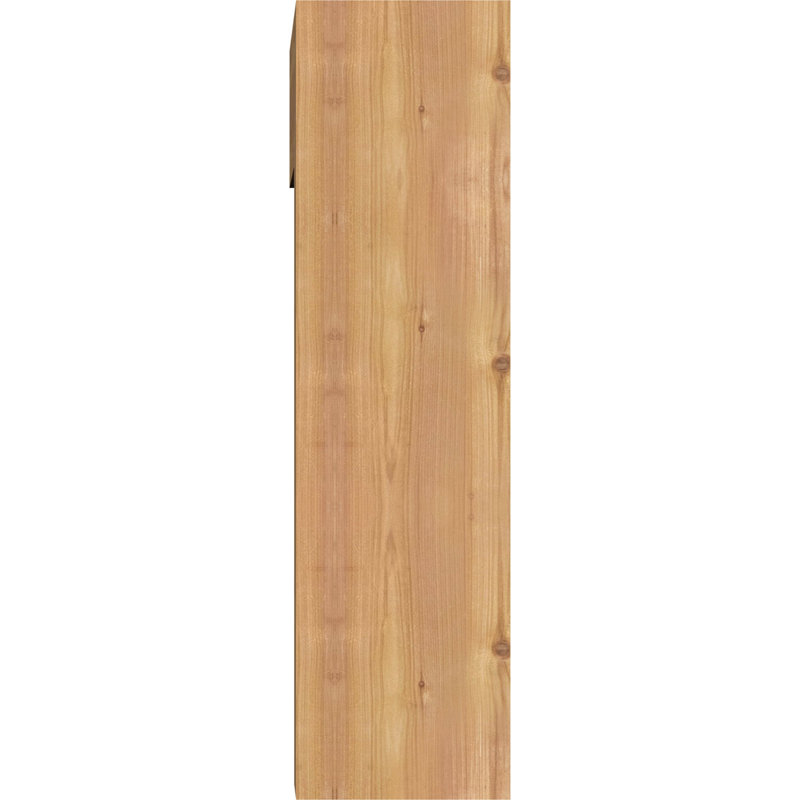 Support de bloc olympique avec entretoise décalée, 28 x 20, Cèdre rouge occidental de l 7 1/2 po (lisse)
