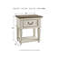 Table de chevet 1 tiroir Heraldas