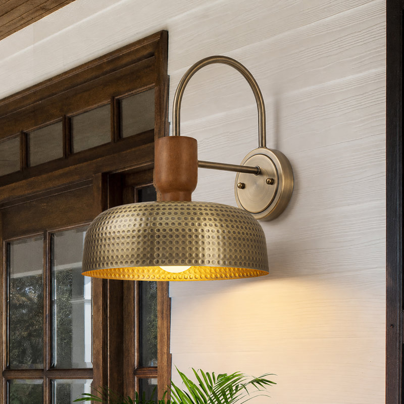 Evesham 1 - Light Metal Wall Sconces, Brass