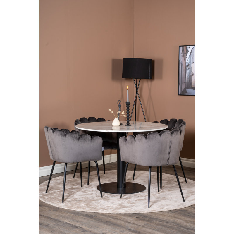 Damonie 4 - Person Dining Set