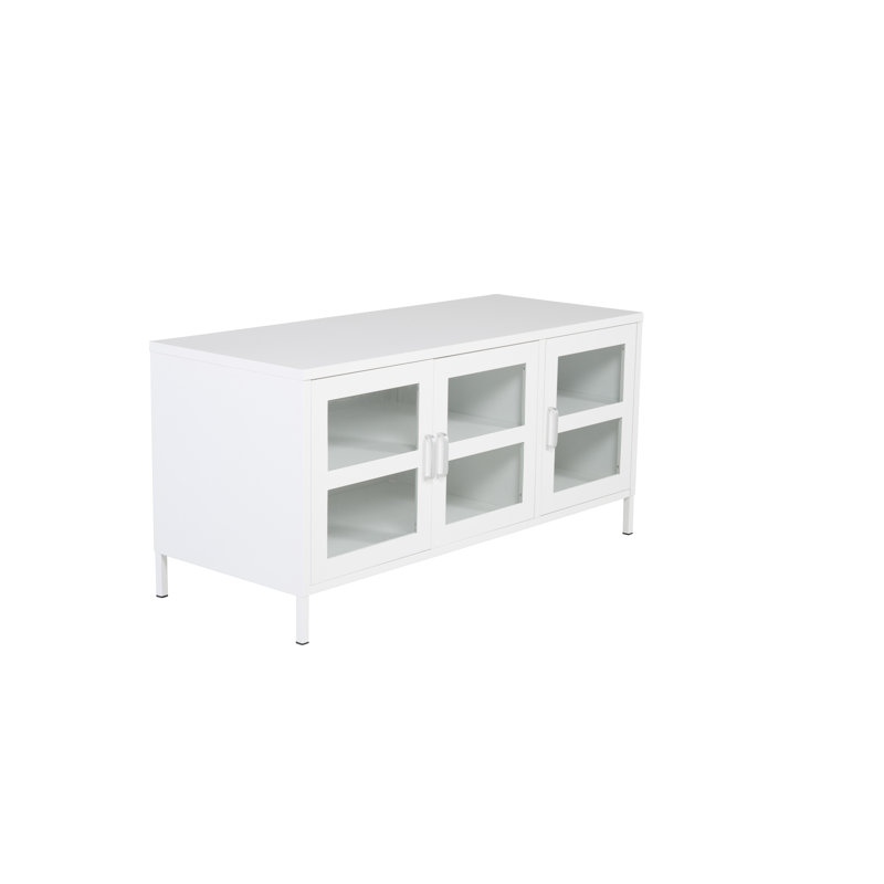 Nauvoo Unfinished TV Stand for TVs up to 50", White