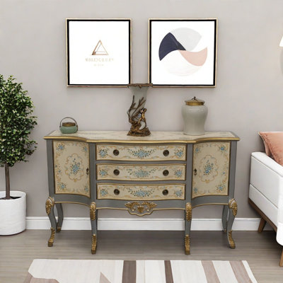 American Sideboard With 2 Doors And 3 Drawers