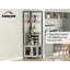Armoire de bar 14,96 po Swecha