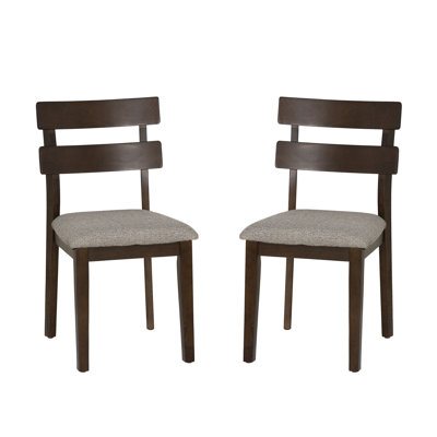 Eickhoff Solid Wood Ladder Back Side Chairs