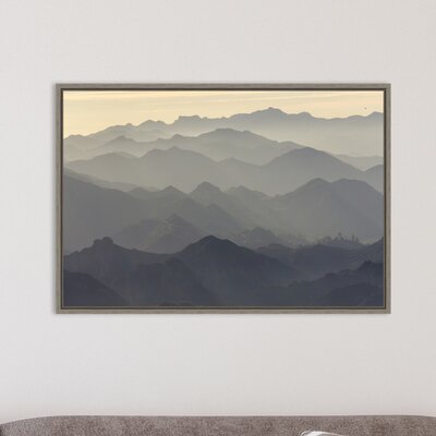 Santa Monica Mountains by Rob Sheppard Danita Delimont - Floater Frame Photograph Print on Canvas -  Millwood Pines, 36E9E8DFEE2E40A887074F0F7BDFBD5E