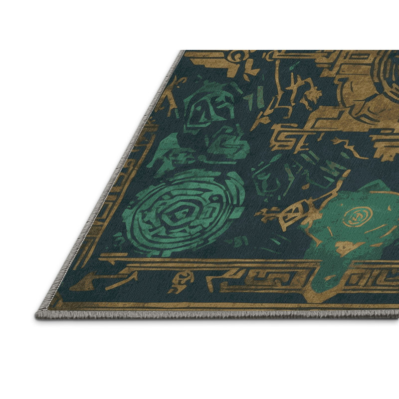Tapis Ruins Of Valor, Rectangulaire 2 pi x 3 pi