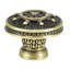 YACHT CLUB SHIP’S WHEEL KNOB; BURNISH BRASS FINISH