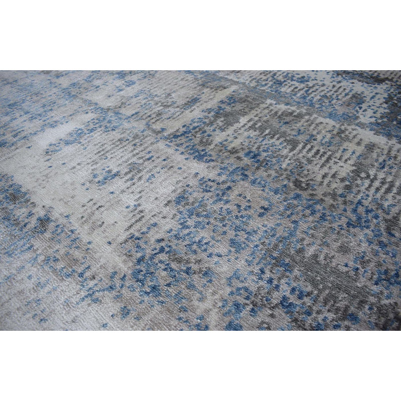 Silk Abstract Indoor Rug