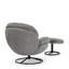Azura Swivel Accent Chair with Footstool-1069433648