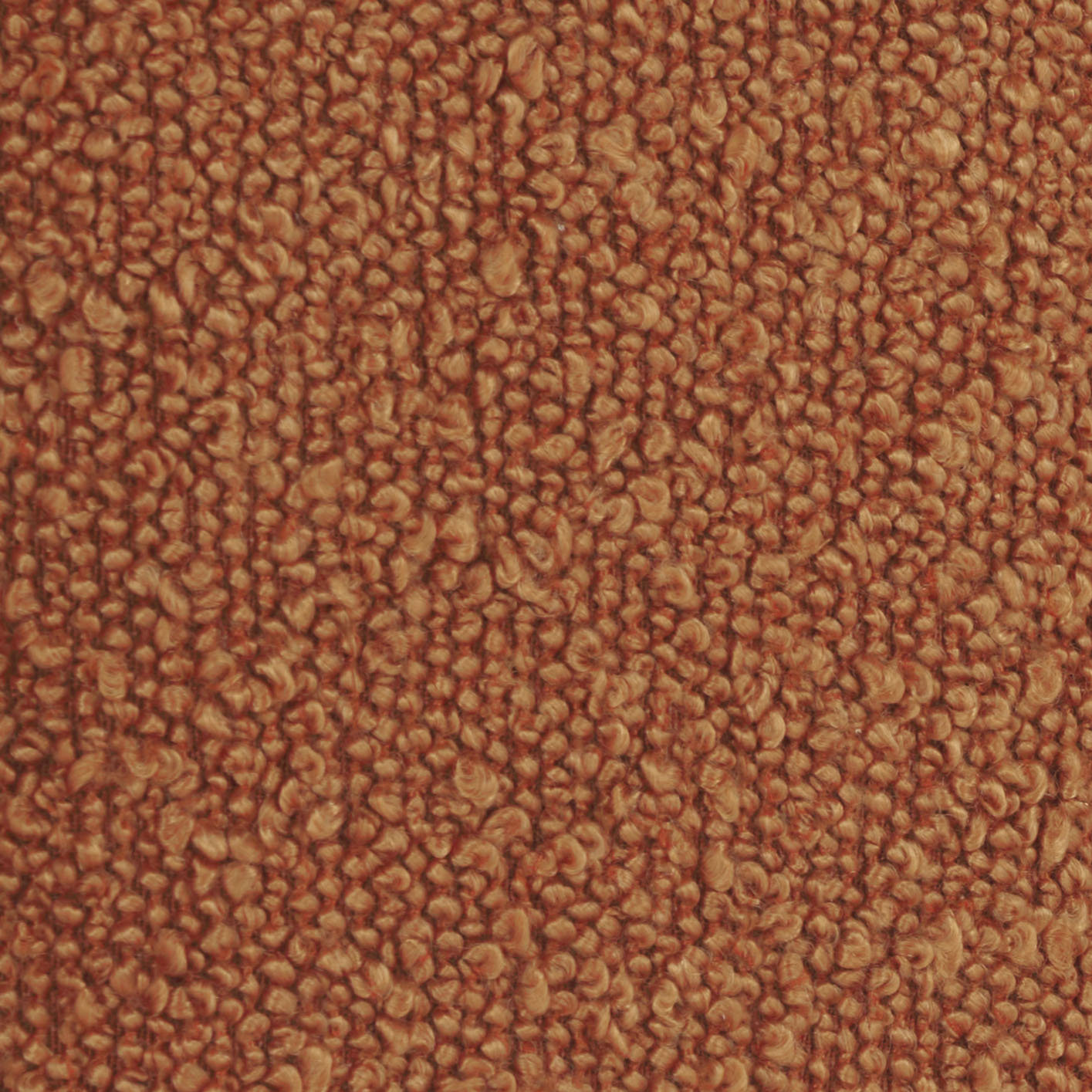 19" Square Ottoman, Rust