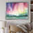 Impression argent sur toile encadrée sélectionné