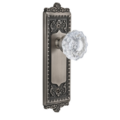 Poignée de porte en cristal Grandeur Windsor