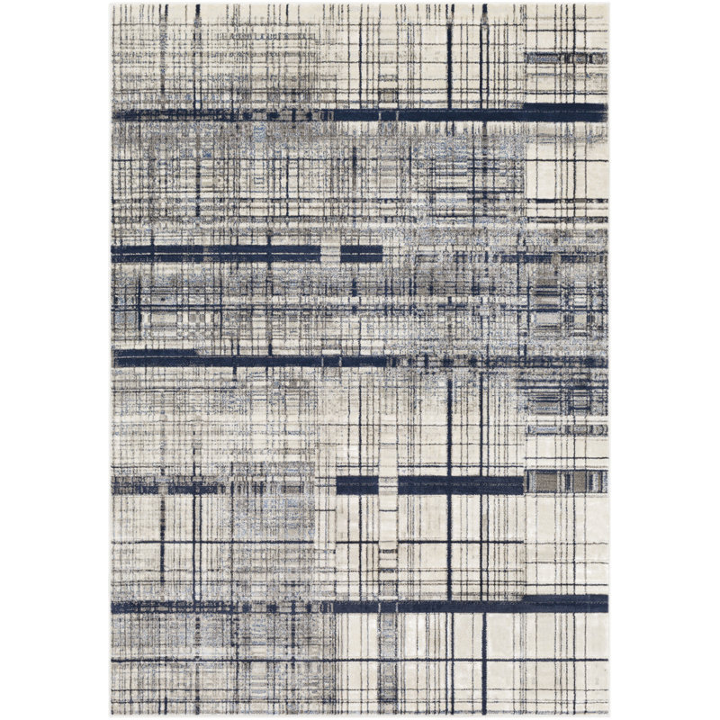 Haltwhistle Abstract Indoor Rug, Rectangle 5'3" x 7'3"