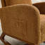 Chaise berçante avec repose-pieds rétractable-493507874
