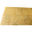 Hand Knotted Wool Oriental Area Rug in Gold And Green