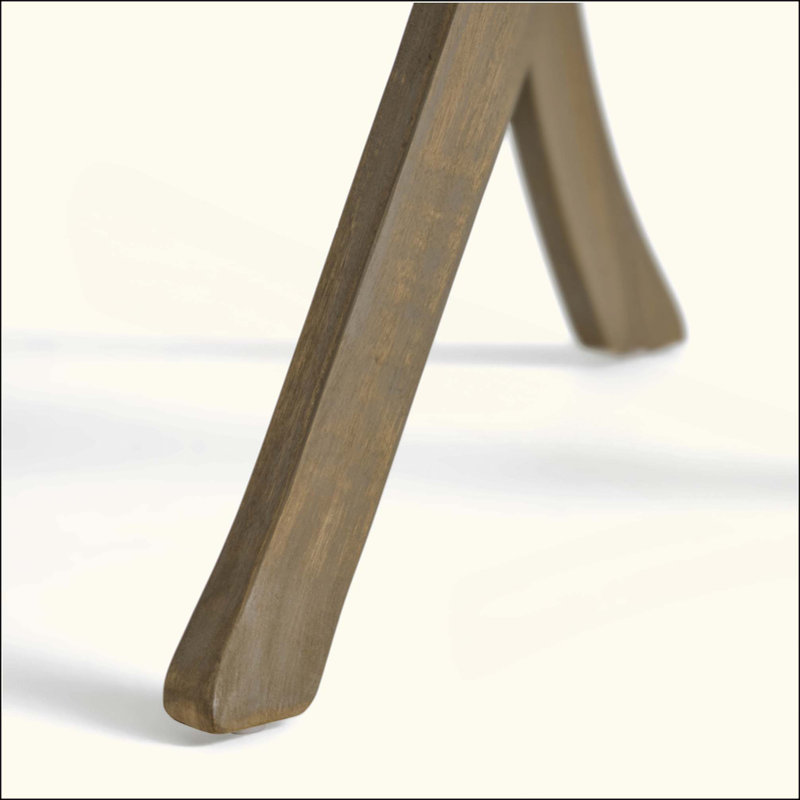 Chaise d'extérieur en bois d'acacia