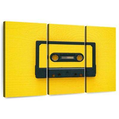Abarca Yellow Cassette Tape