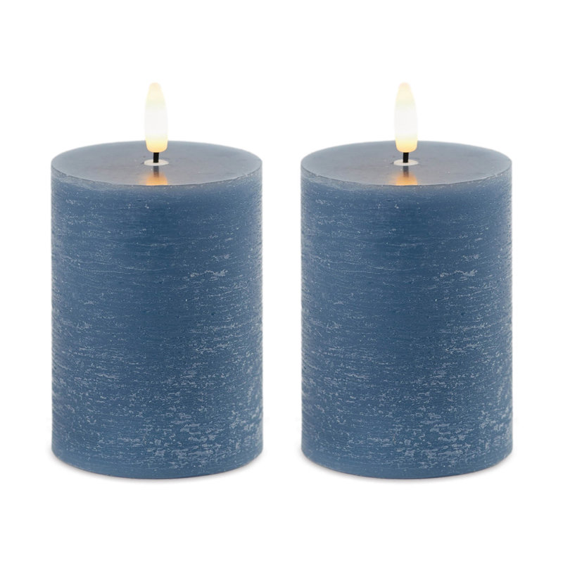 Bougie FIA, Pilier 4 po x 3 po, Bleu