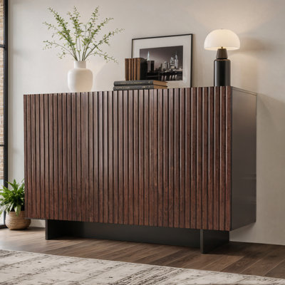 Modern 3-Door Storage Cabinet,  Sideboard For Hallway Or Bedroom