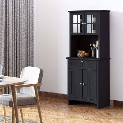 Elegant Buffet With Hutch