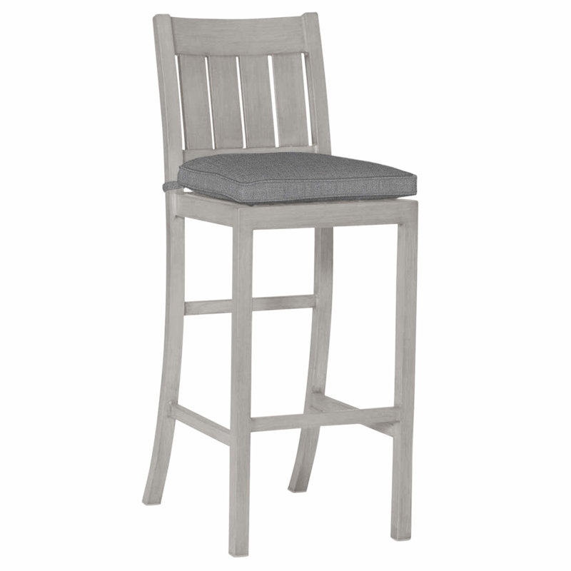 Tabouret de bar Club Wrought, Welt, Verona brume, Huître