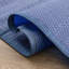 Tapis rectangulaire en polypropylène bleu marine Kristofer-2035811517