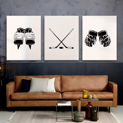 3 Piece Wrapped Canvas Wall Art